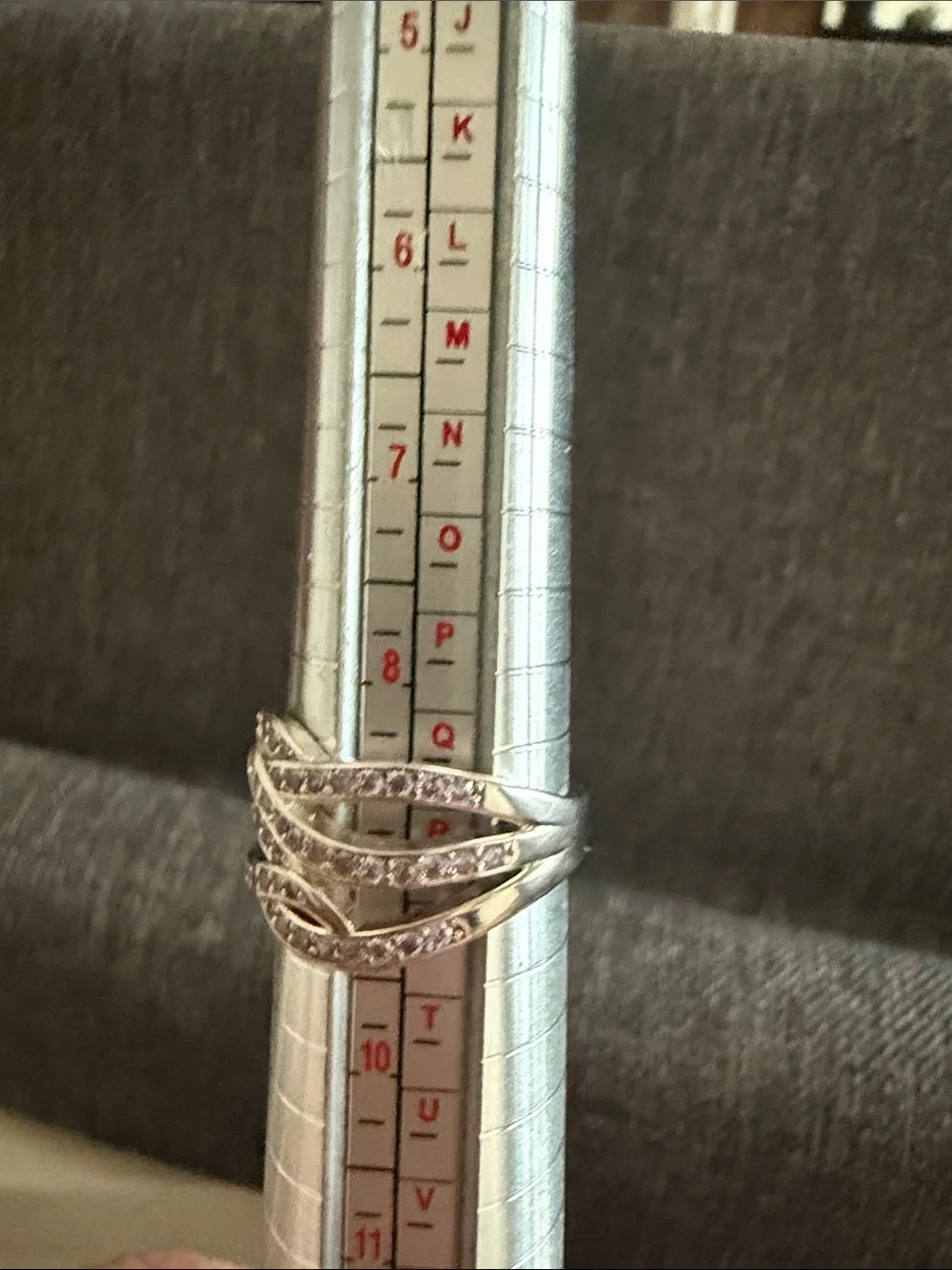 Ryze Party .925 sterling silver Size 9 Born to Shine February